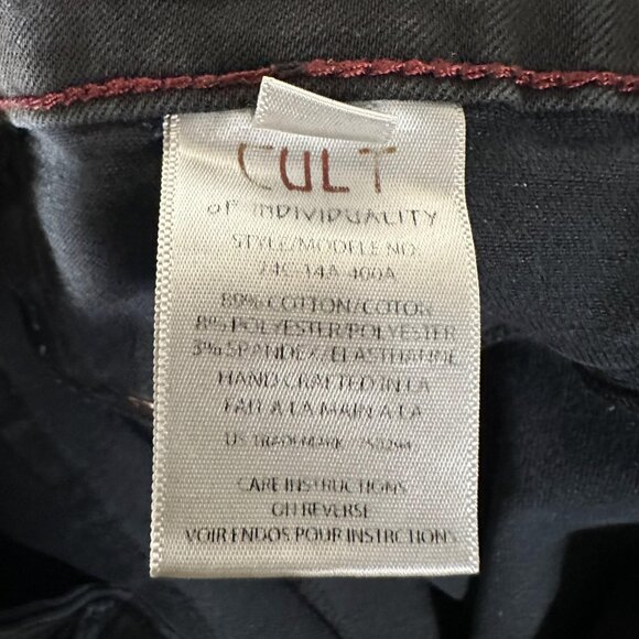 Cult of Individuality Bootcut Jeans Women Size 27 Vixen Mid-Rise Boot W27 L29 EU - Picture 9 of 13